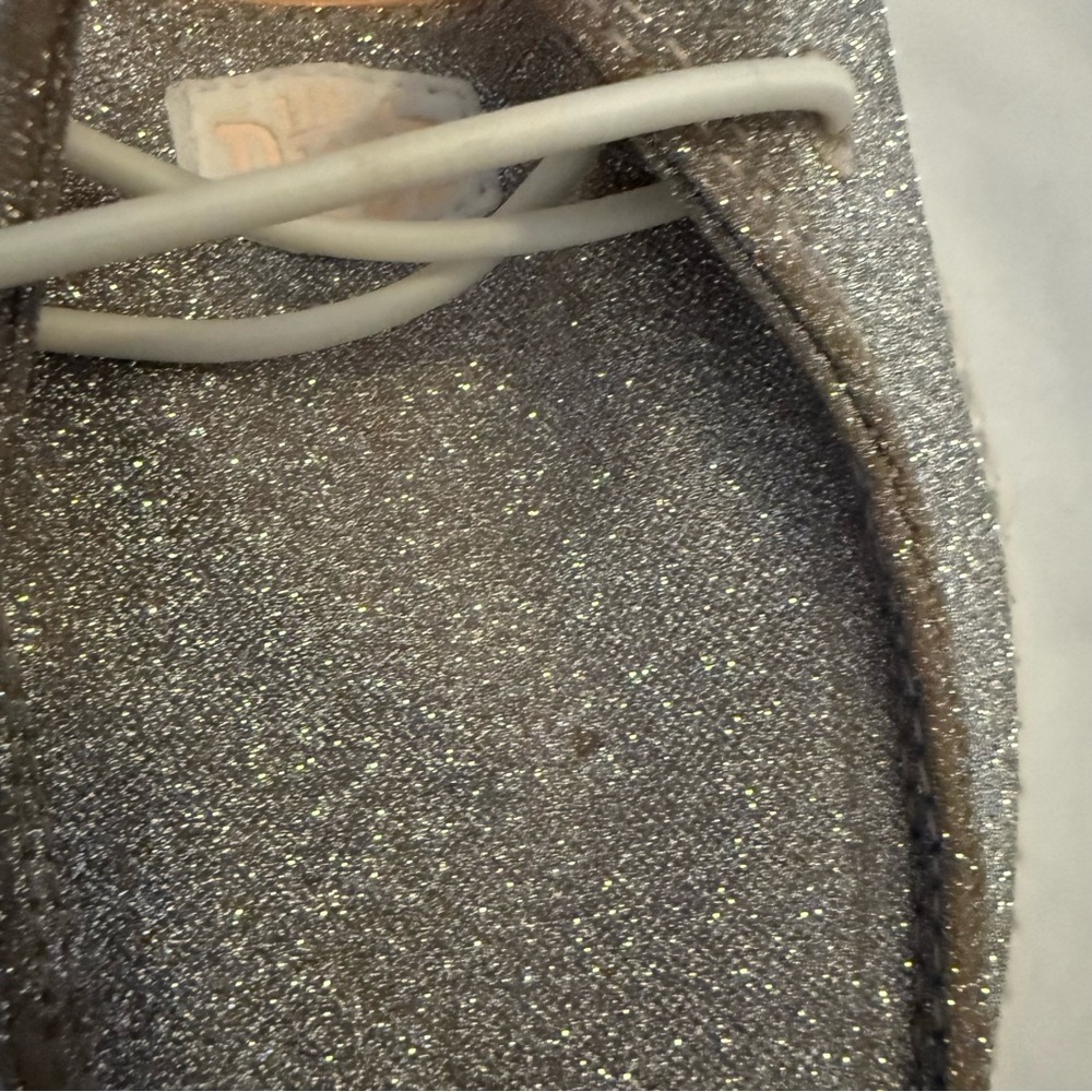 NWOT Hey Dude Wendy Metallic Sparkle Casual Moccasin Shoes - Picture 12 of 12